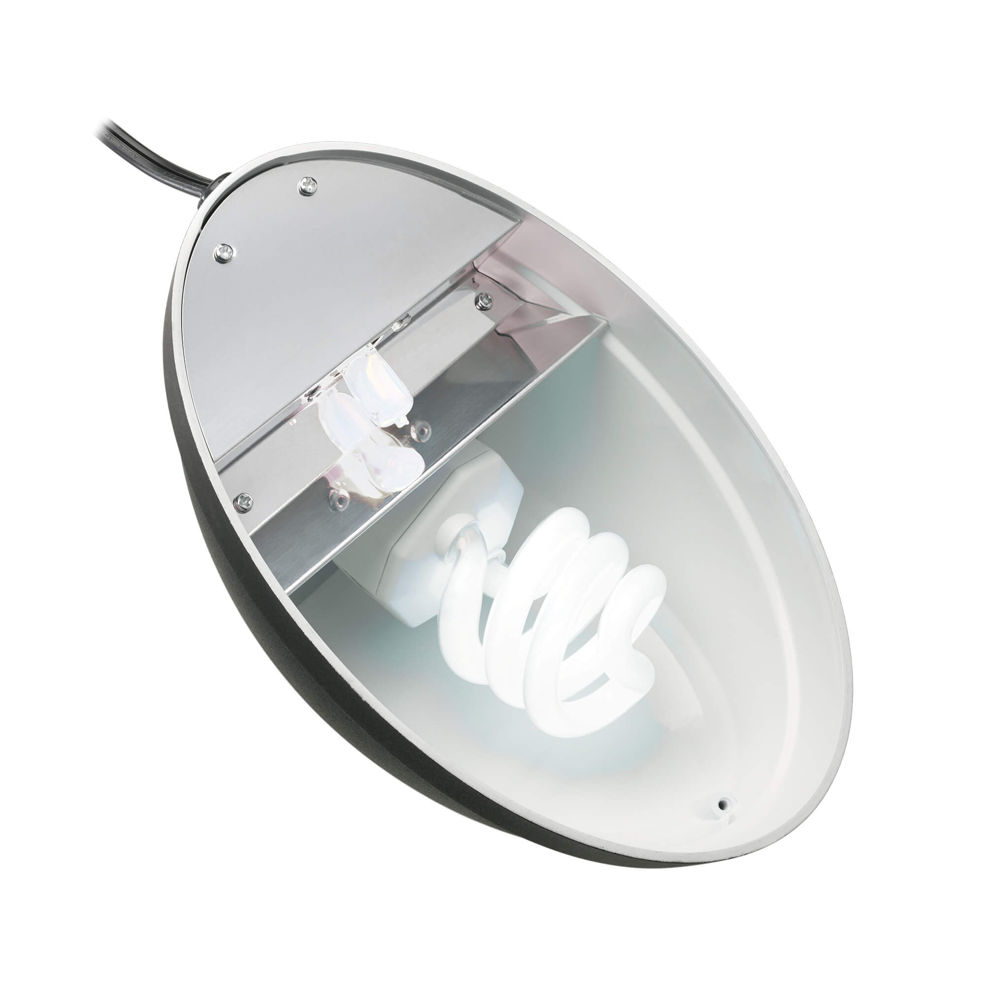 View the Heat & UVB Basking Fixture with Bulb Inside Zilla Heat & UVB Basking Fixture with bulb